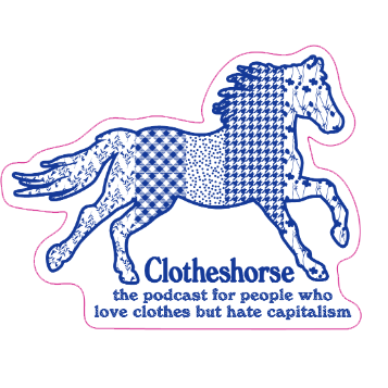 Clotheshorse sticker - Clotheshorse