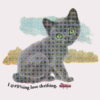 "I @#$%ing love thrifting." iron-on transfer - Image 3