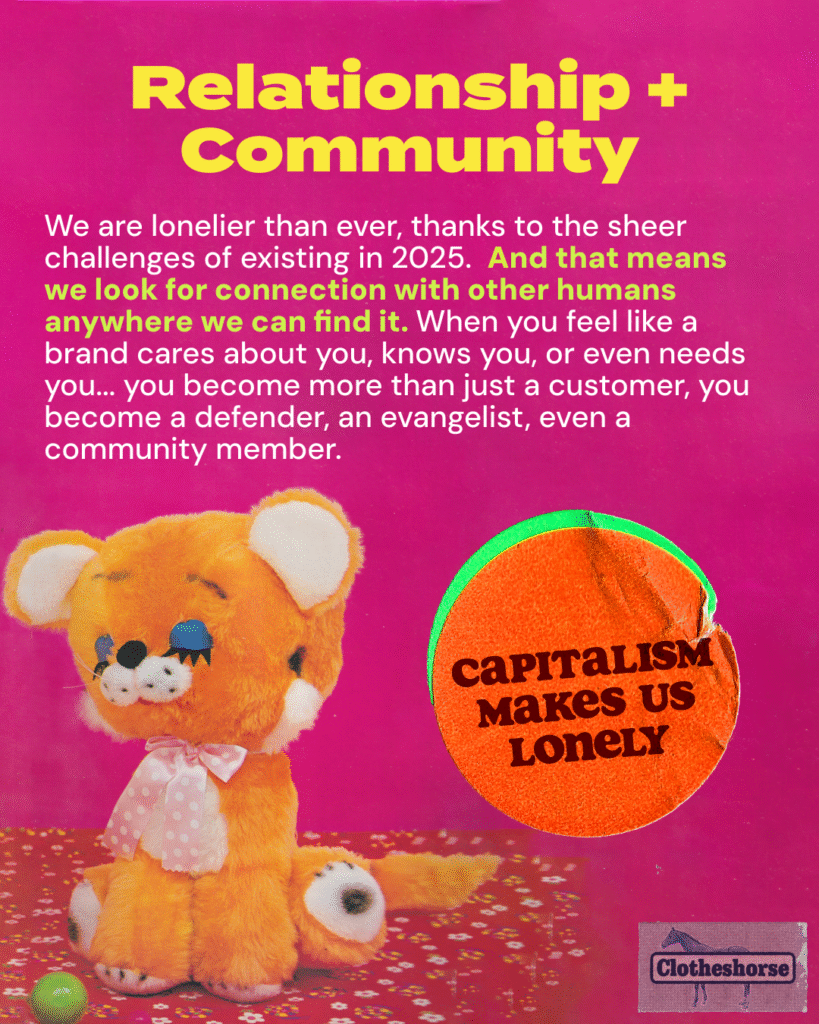 Relationship + Community