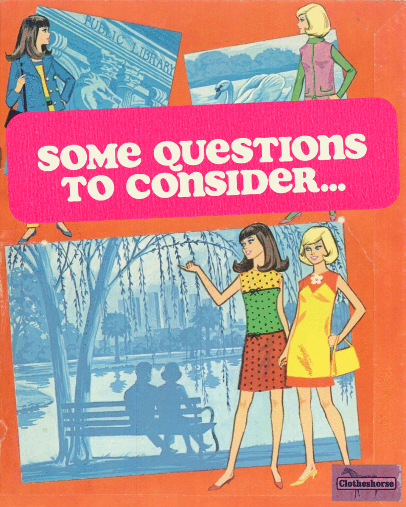 Some questions to consider...