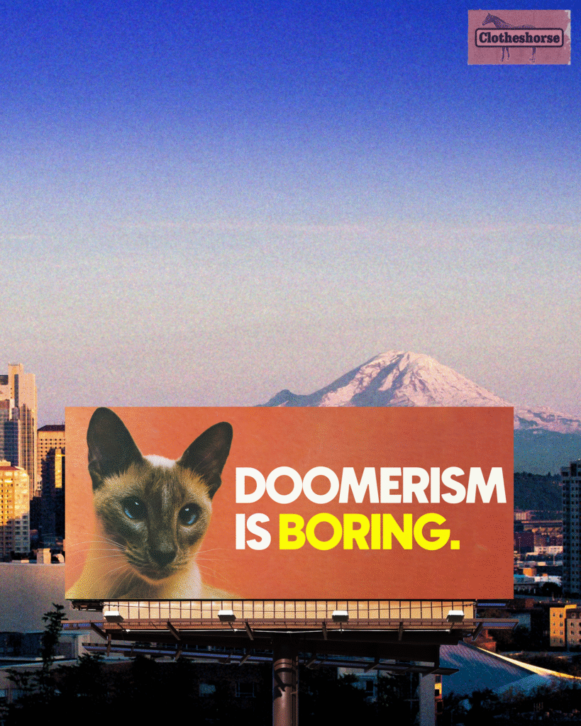 Doomerism is boring.