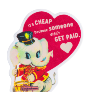 It's cheap because someone didn't get paid.