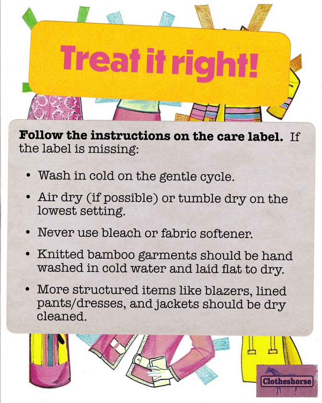 What are the goals of this series about fabrics?

These are NOT the goals: Making you feel guilty. Getting you to throw out all of your clothes. Filling you with a sense of panic and/or despair.

This is the goal: educating you about all of these fabrics, how they are made, what that impact is, and how to care for them properly.

Yes, knowledge can be overwhelming and disappointing...but it’s also EMPOWERING! Every fabric has a catch. And it’s important for us to know the “catch” to those fabrics so we can make the best decisions. And furthermore, it feels good in a surprising way to uncover more ways in which retailers and brands have been misleading us!

Many of these fabrics have been used as a means of greenwashing. The goal of greenwashing? To get us to continue over shopping and over consuming by misleading us into believing that these fabrics are either “good” for the planet (and therefore we should buy more if we want to save the planet) or have zero impact on the planet (obviously not true). Greenwashing sells us the illusion that we can still buy lots of clothes that we will barely wear. Greenwashing tells us “go ahead...get a new dress for every party or buy into every single trend.” When your entire business model depends on overconsumption, you’re going to do everything you can to trick people into buying more.

Hi, my name is Amanda and I have been bamboo-zled. Meaning: I have fallen for some claims about bamboo fabric that were just too good to be true! Bamboo actually has a lot of sensory qualities that I appreciate, but it is at the center of a lot of greenwashing.

THERE IS NO MIRACLE FABRIC THAT ALLOWS US TO CONTINUE TO OVERCONSUME CLOTHING/TEXTILES...especially to the level that the fast fashion model requires. Bamboo is great for greenwashing because we can see that it grows super fast. It’s super hardy and uses little water. The house we rented when we lived in Austin had a mini bamboo forest in the backyard and it grew so fast! But I can also see that turning bamboo into fabric isn’t simple. And my brain can’t even begin to understand just how much bamboo would be required to make lots of clothes for lots of people.